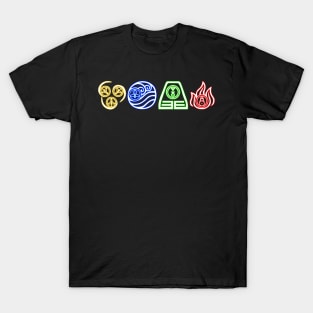 Neon Owl House and Avatar T-Shirt